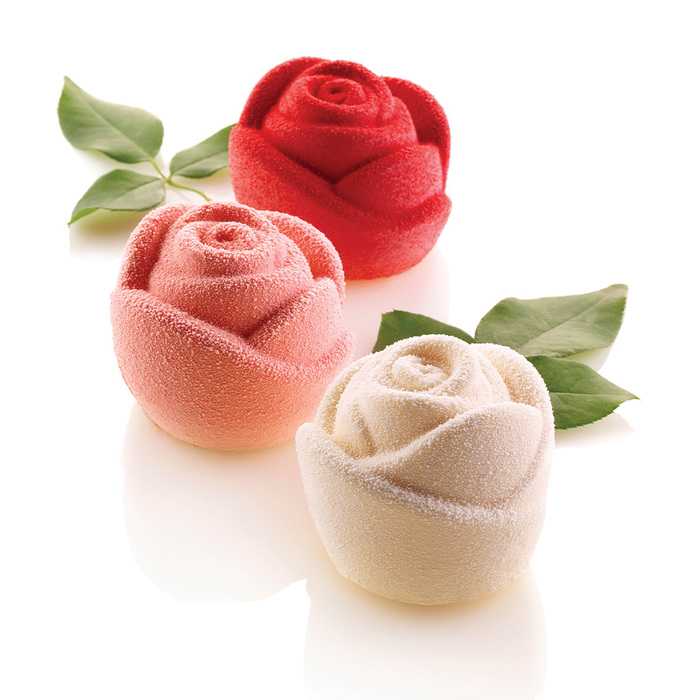 ROSA 145 Форма силіконова Ø 70 h 55 mm