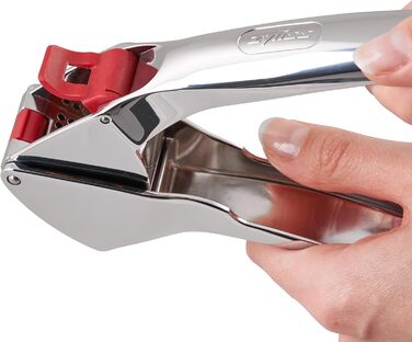 Практичний прес для великих зубчиків часнику, також з лушпинням. Включає інструмент для чищення (прес для часнику Easy Press, одинарний), 12150 Susi 3