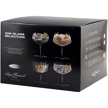 Набор стеклянных бокалов для джина 4 шт. Luigi Bormioli