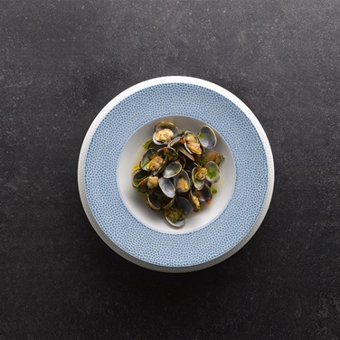 Набір з 12 глибоких тарілок 25,5 см Isla Ocean Blue OCISID251 Churchill