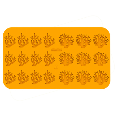 CORALLO Форма силіконова 'корал' 56х63 h 2 мм + 68х63 h 2 мм (2 мл + 3 мл x 21)