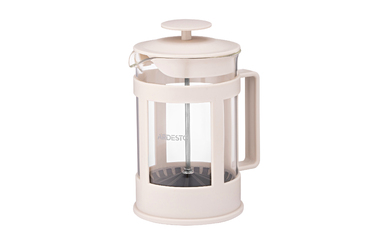 ARDESTO Френч Пресс Фреш, 800 мл, Бежевый, Пластик, Стекло