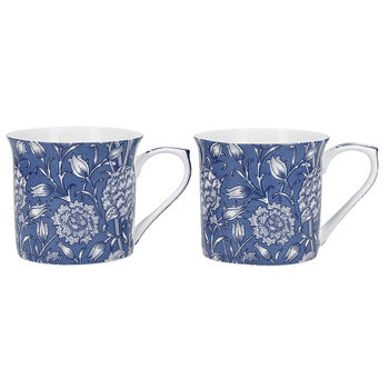 Набор кружек для чая CreativeTops William Morris 'WILD TULIP', фарфор, 2 шт., 300 мл