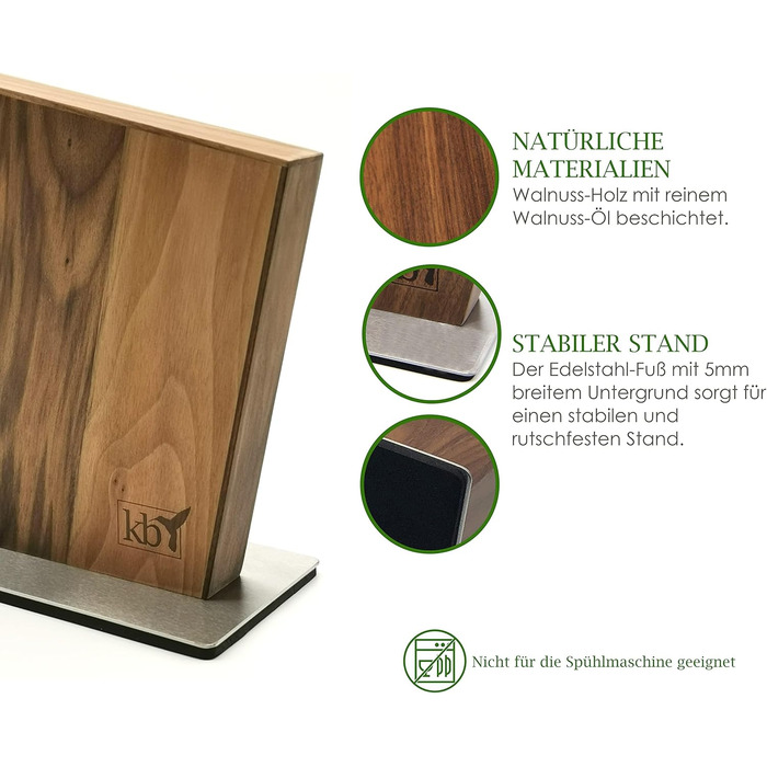 Тримач для ножів магнітний 25 x 22 x 9,8 см KoBros