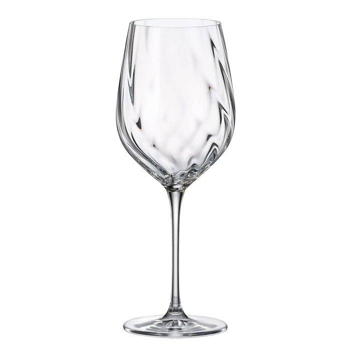 Келихи д/вина 600 мл Uria Optic 6 шт 9748 BOHEMIA