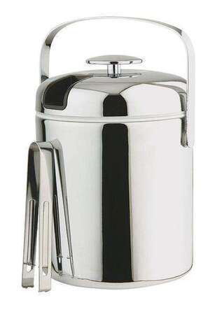 Відро для льоду зіщипцями APS 15.5X15 см 1300 мл 36015