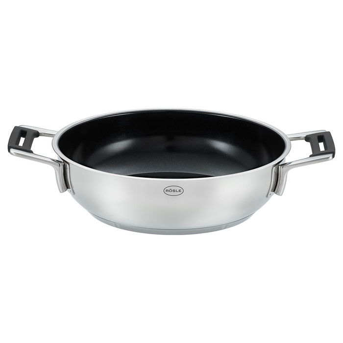 Сотейник из нержавеющей стали с керамическим покрытием Rosle SILENCE PRO, диам. 28 см, 4,5 л