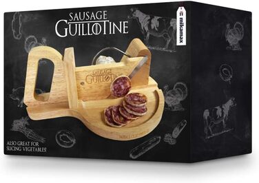 Слайсер для ковбас дерев'яний Sausage Guillotine Mikamax