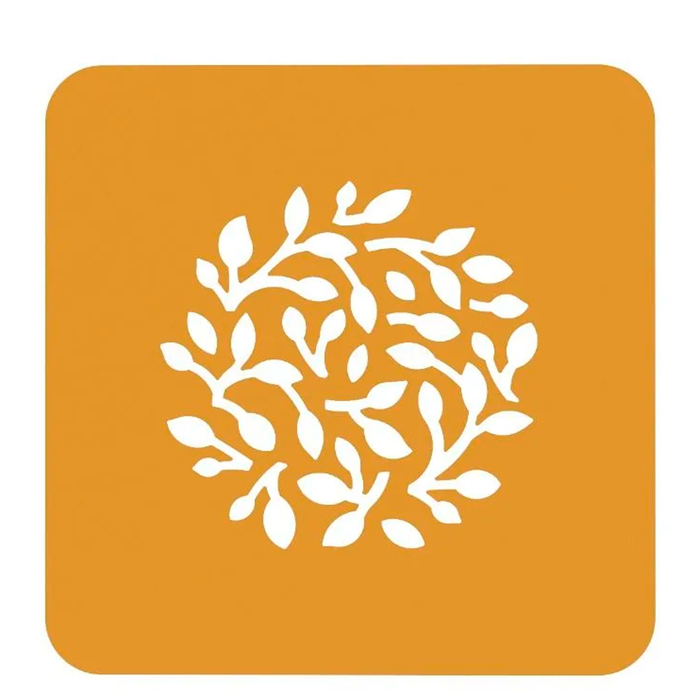 STENCIL RAMO Силіконовий килимок 'Гілочки' Ø 100 мм h 1 мм (2 шт)