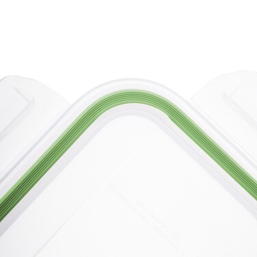 Контейнер Fissman з кришкою 18x13x6 см / 630 мл жаростійке скло (17315)