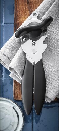 Нож для пиццы WMF Profi Plus 19,8 см, тесто с покрытием, ролик для пиццы, нож для пиццы, нержавеющая сталь Cromargan частично матовая, можно мыть в посудомоечной машине (комплект с консервным ножом)