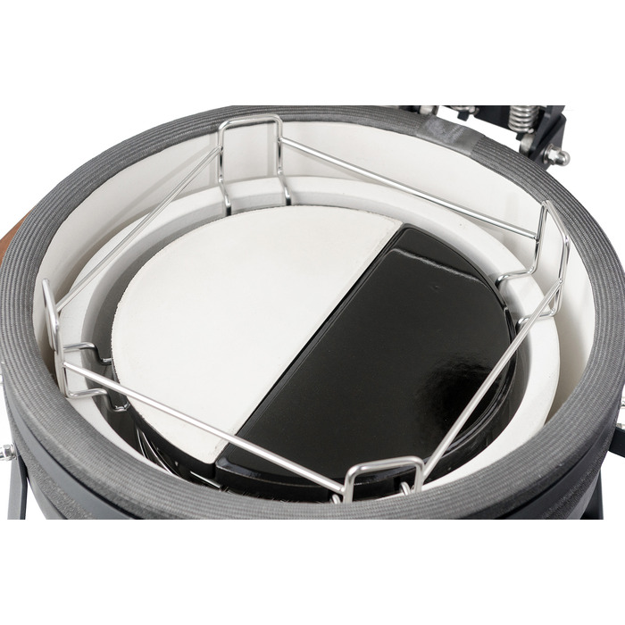 Керамический угольный гриль Kamado S 5 в 1 с системой BBQ Block Fire GRILLI 733777 Код: 012010