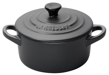 Каструля / жаровня 0,25 л, чорний Le Creuset