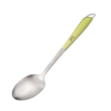 GIPFEL Ложка NIKITA 7х33, 2см Ясно-зелений колір ручки Матеріал : SS 430, AS, ABS 2082 GIPFEL