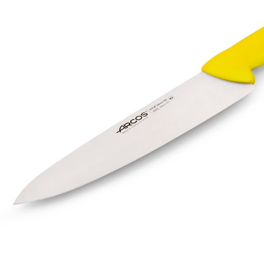 292200 Ніж кухарський 250 мм серія '2900' жовтий