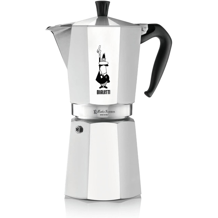 Кавоварка гейзерна 810 мл на 18 чашок Moka Express Bialetti