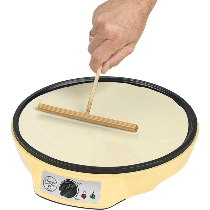 Блинница электрическая 30 см,  желтая Bestron