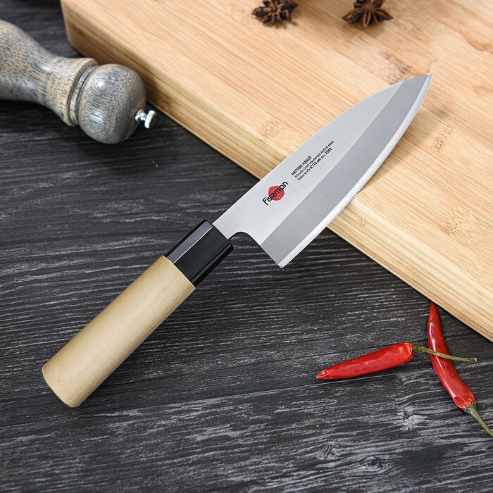 Ніж деба Fissman KENSEI HANZO 15 см сталь AUS-8 (2582)