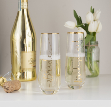 Склянка для шампанського CreativeTops Bridesmaid Wedding Belles, 300 мл