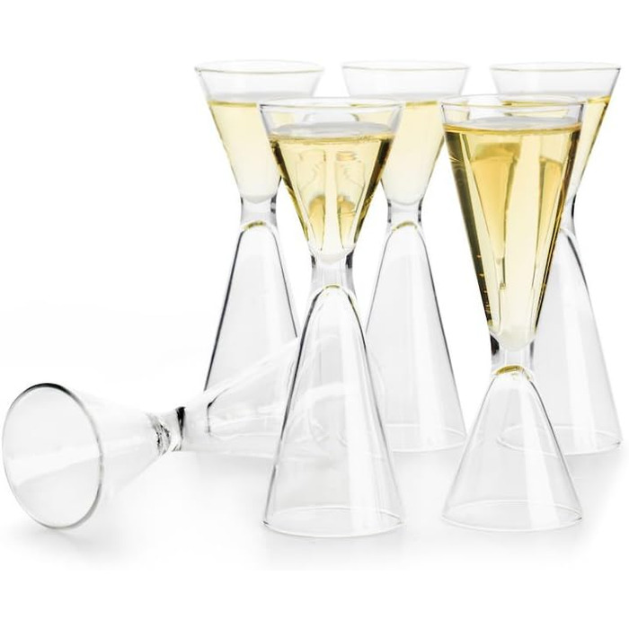 Набір двосторонніх чарок 20-40 мл в дерев'яному боксі, 7 предметів Nature Sagaform