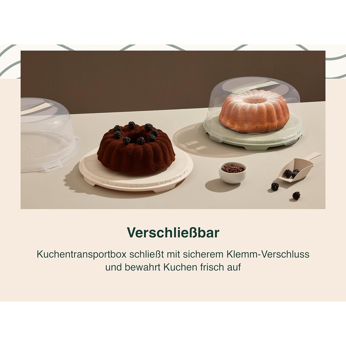 Коробка для транспортування торта кругла Uandu