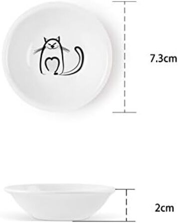 Набір з 6 порцелянових міні-мисок XinHuiGY