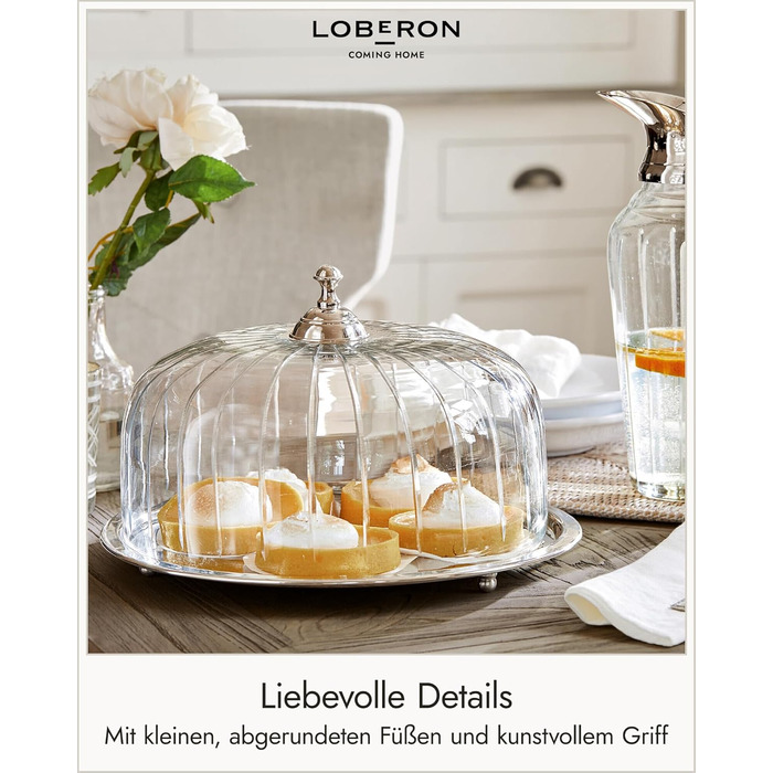 Підставка для торта з кришкою 32,5 см Loberon