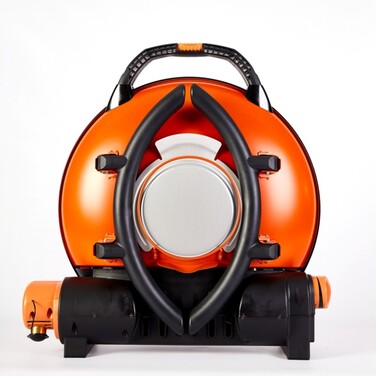 Портативный переносной газовый гриль O-GRILL 900, оранжевый+шланг в подарок! Код: 009064