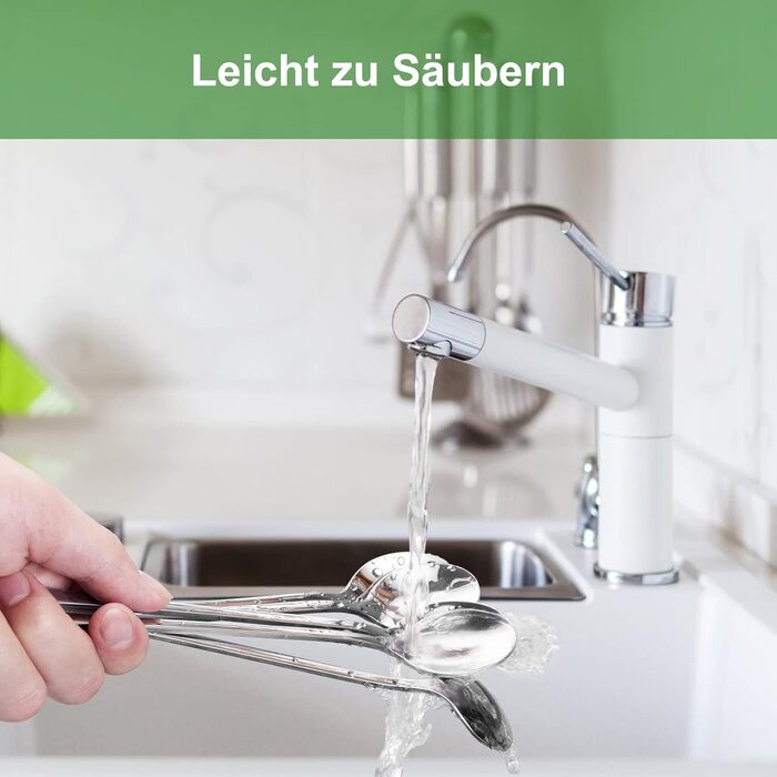 Набір ложок для лате з нержавіючої сталі 6 предметів Double.S