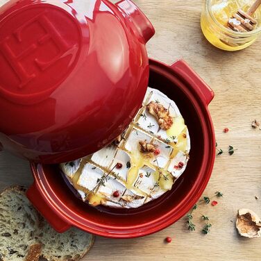 Форма для запекания сыра 19,5 х 17,5 см темно-коричневая Emile Henry