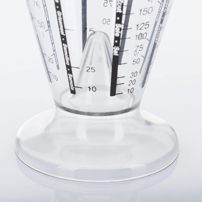 Миска для випічки Westmark 3,5 л - з носиком - кришка з двох частин - миска для змішування без бісфенолу А, нековзна та придатна для миття в посудомийній машині (червона/біла) (біла/червона, набір із мірною чашкою)