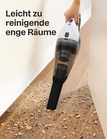 Портативний ручний пилосос, потужний 70 Вт білий Portutif