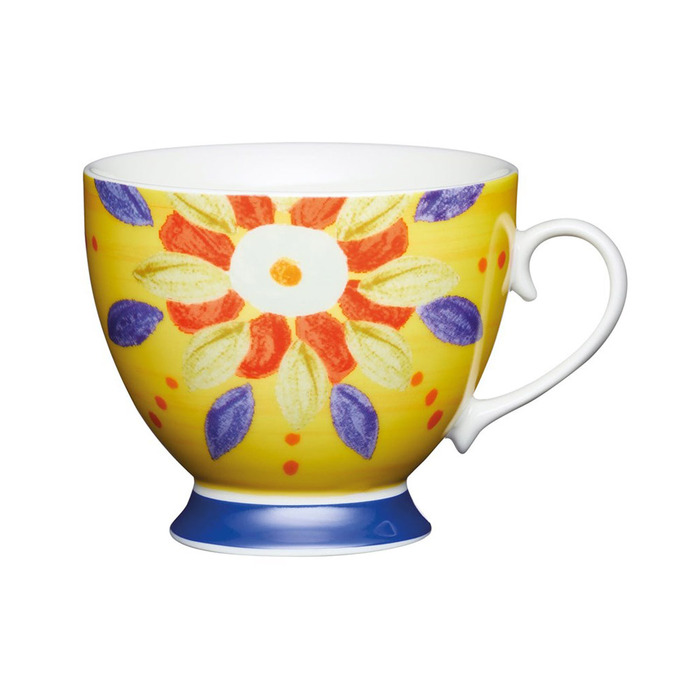 Чашка Kitchen Craft YELLOW MORROCCAN, фарфор, 400 мл