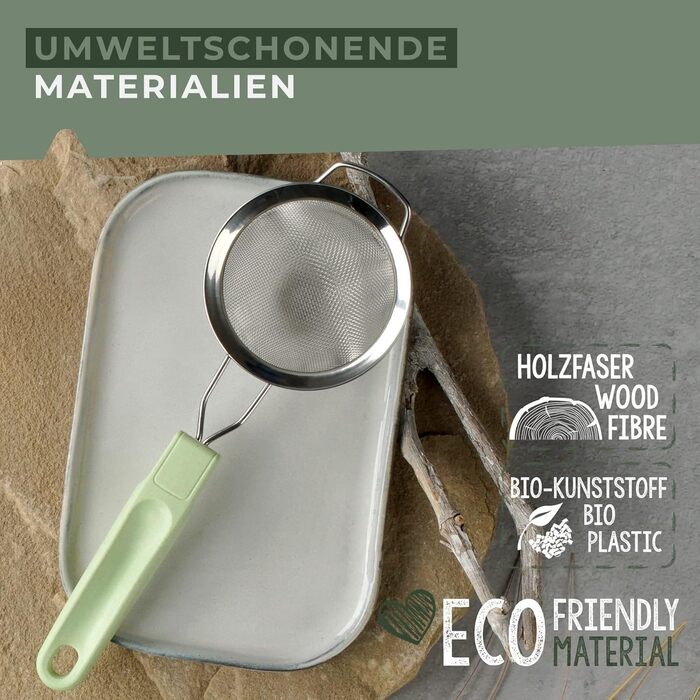 Сито кухонне 9 см зелене Ecolution Fackelmann