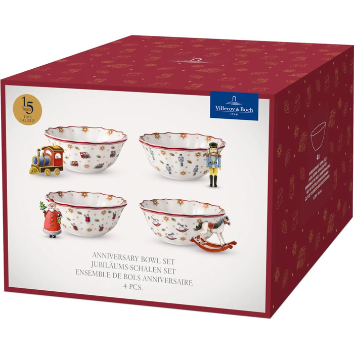 Набір з 4 піал 0,28 л Toy's Delight Villeroy & Boch