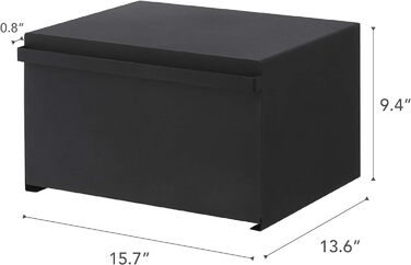 Хлібниця 40 х 32 х 24 см чорний YAMAZAKI