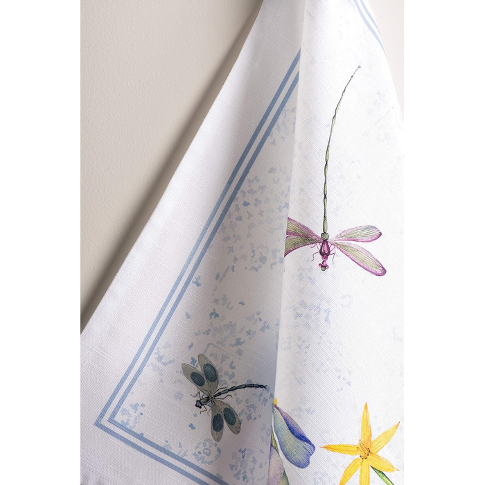 Набір з 3 багатоцільових кухонних рушників Maison d&39 Hermine Сільське Різдво зі 100 бавовни Барні рушники День подяки/Різдво (50 см x 70 см) (Fleurs De Mai)