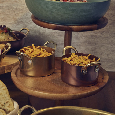 Мини-кастрюлька 12.25*3.5 см, 420 мл, Copper Vintage Steel, GenWare