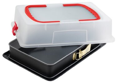 Форма для випічки розємна з кришкою 29 x 42 x 7 см Back - Idee Kreativ Dr. Oetker