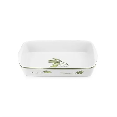 Форма для запекания прямоугольная La Porcellana Bianca COLTIVIA, фарфор, 25,5 х 14,5 х 4,5 см
