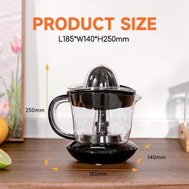 Соковижималка електрична, 40 Вт Aigostar