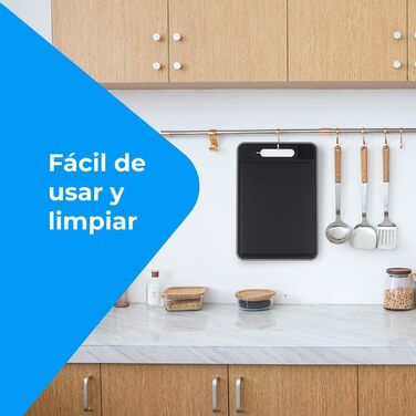 Доска для размораживания и нарезки 36,5 x 25 см, серый NK