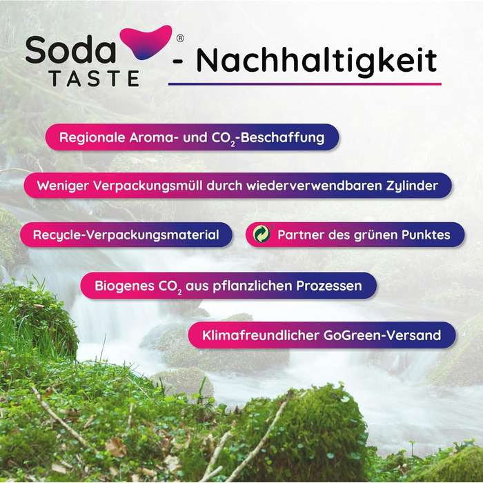 Набір для газування води, 4 предмети, класик + лайм, рожевий Mysoda Woody SodaTASTE