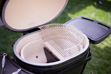 Керамический угольный гриль Primo Large Oval All in One PGCLGCG Код: 004193