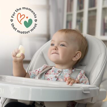 Дитячий стільчик для годування від 6 місяців сірий Sweety Fox