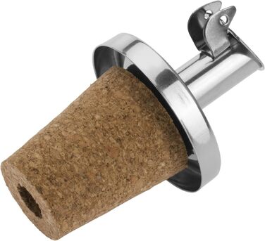 Заливки олії/оцту 4 запасні пробки, з клапанами, метал/нержавіюча сталь, натуральні пробки, масло з нержавіючої сталі спеціальне, 478022E3 (оцет - натуральні пробки, 4 шт. и), 4