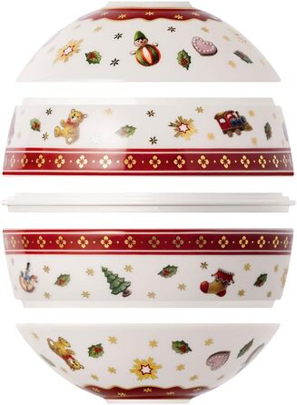 Столовий сервіз з 5 тарілок Toy's Delight La Petite Boule Villeroy & Boch