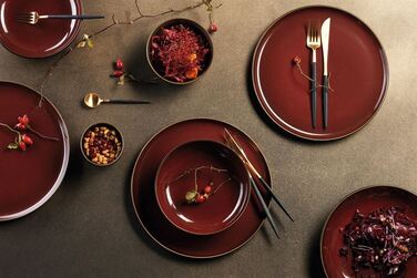 Чашка без ручки 6,5 см ржаво-красная Kolibri ASA-Selection