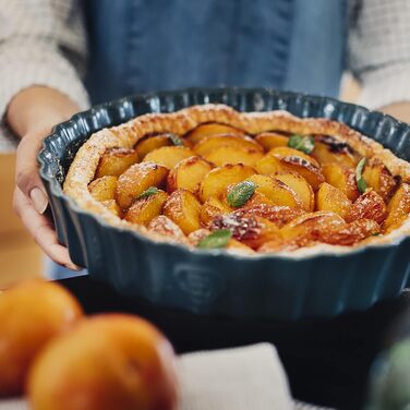 Форма для випікання кругла 32 см помаранчева Emile Henry