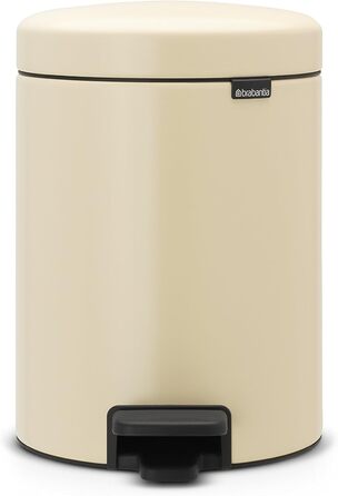 Сміттєвий бак з педаллю 5 л безшумний мигдальний NewIcon Brabantia